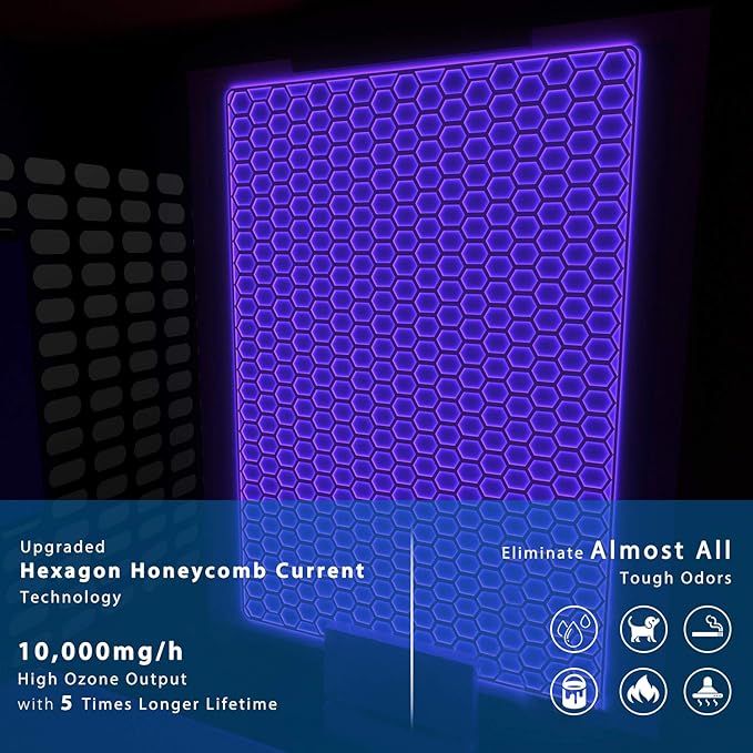 Airthereal MA10K-PRODIGI Digital Ozone Machine, High Capacity Ozone Generator - Image 3