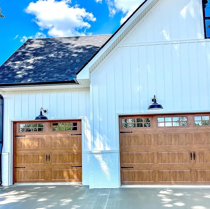 Steel Lighting Co. Large Outdoor Barn Light | Gooseneck Light Fixture | Made in - Image 6