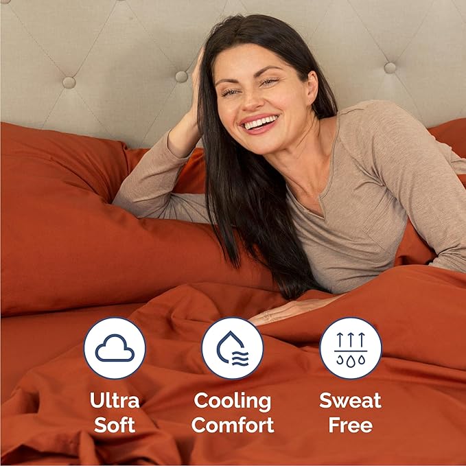 Queen Size 4 Piece Sheet Set - Image 4