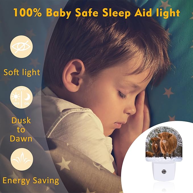 sndheke Highland Cow Night Light - Image 5
