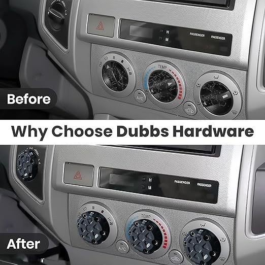4 Pack - 2nd Gen Tacoma Accessories AC Knob Upgrade - 2005, 2015 Tacoma Climate - Image 7