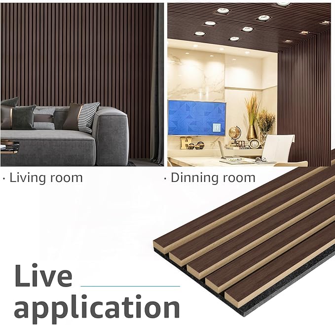 Art3d 4pcs-107 x 8in Slat Acoustic Panel - Image 4