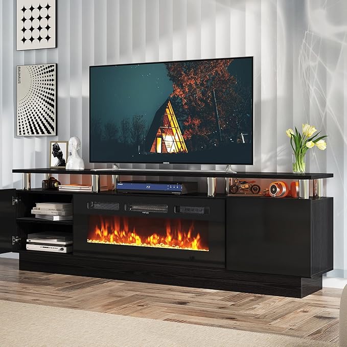 oneinmil 2 Tier TV Console Stand - Image 3