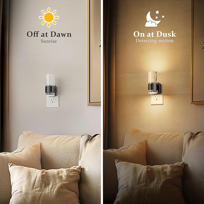 JandCase Night Light, Night Lights Plug into Wall, 3000K LED Nightlight - Image 3