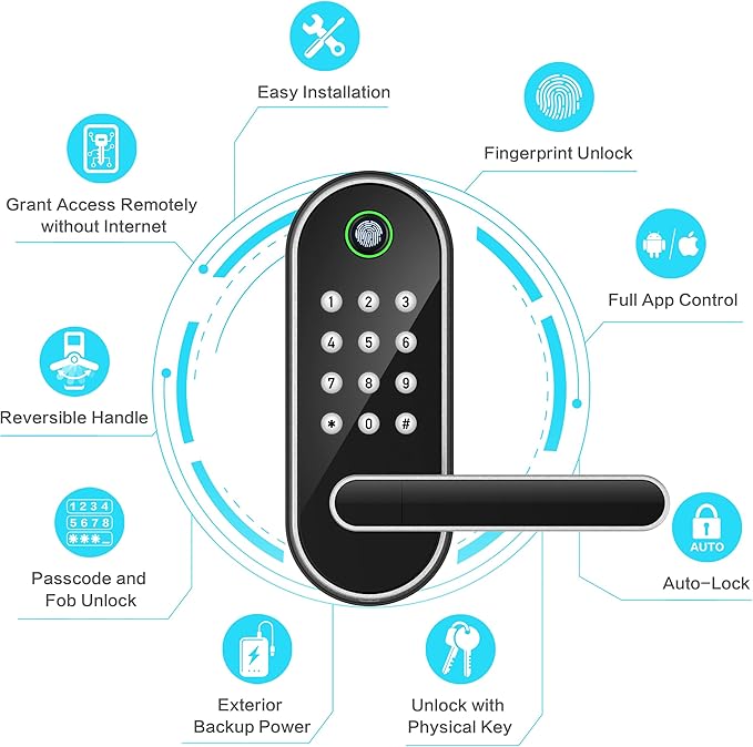 Fingerprint Smart Door Lock - Image 2
