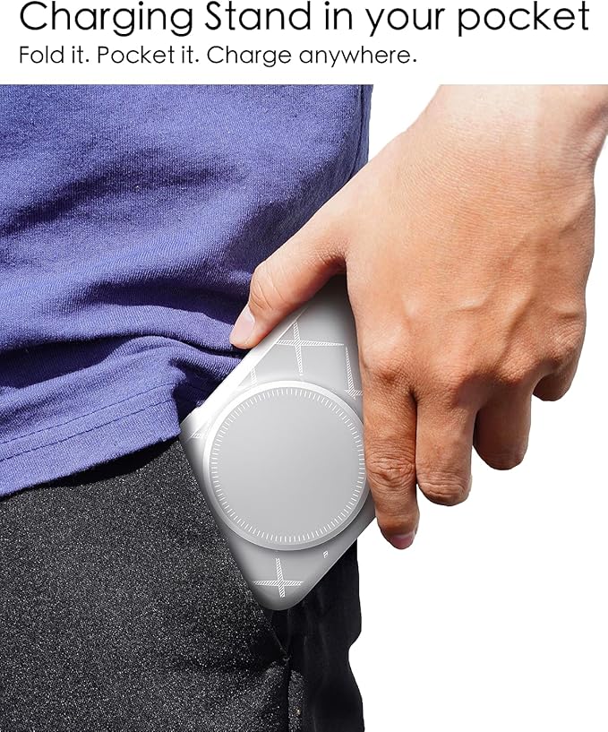 3 in 1 Charging Station for Multiple Devices, Travel Wireless Charging Station - Image 2