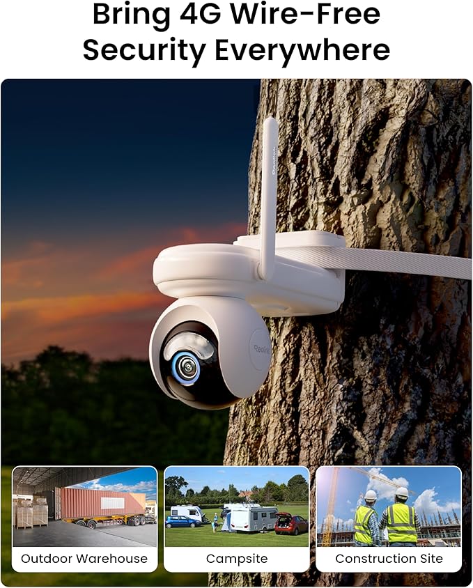 REOLINK Altas Go PT 4G LTE Solar Cellular Security Camera Wireless Outdoor - Image 6