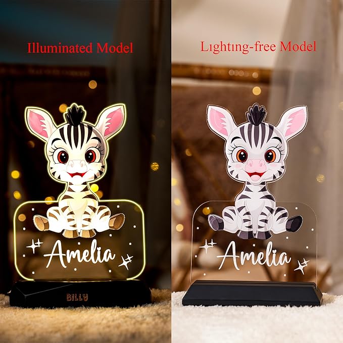 hun concept Kids Lion Night Light – Personalized Name Lamp - Image 8