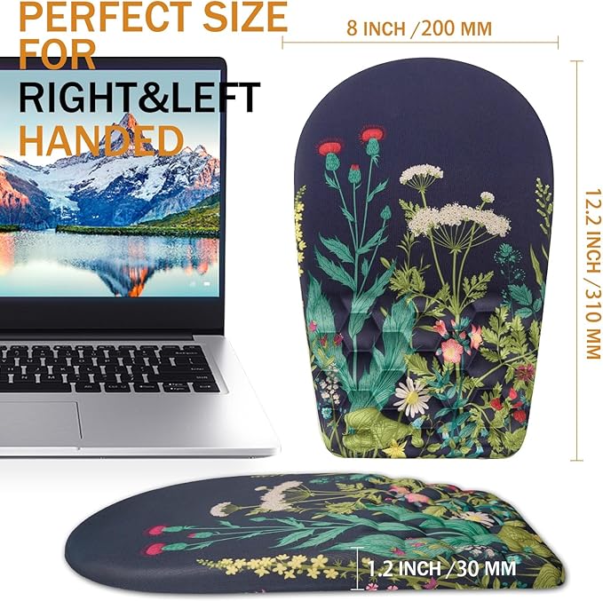 BOCHEERY Ergonomic Mouse Pad Wrist Support, Upgrade Mousepad - Image 4