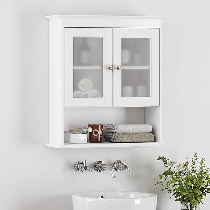 Spirich Bathroom Cabinet Wall Mounted, Medicine Cabinet Organizer by SpirichLLC