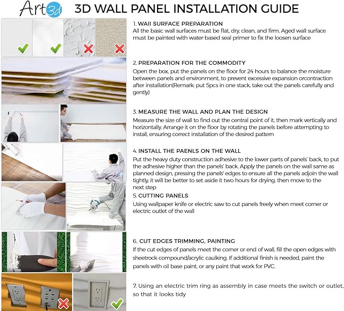 Art3d PVC Wave Panels for Interior Wall Decor, Antique Copper Textured 3D Wall - Image 7