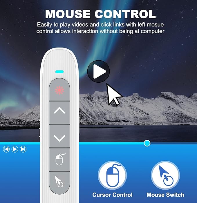 DinoFire Wireless Presentation Remote - Image 4