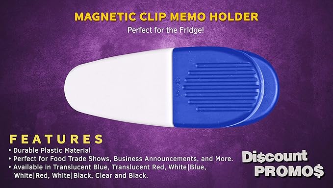 10 Magnetic Memo Holders Set - Image 2