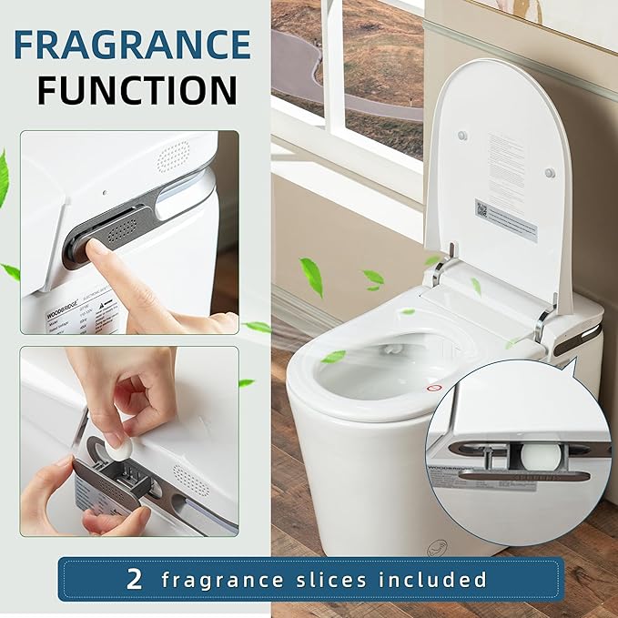 WOODBRIDGE GT100 Smart Toilet, Auto Open/Close Lid, Foot Sensor, Auto Flush - Image 13