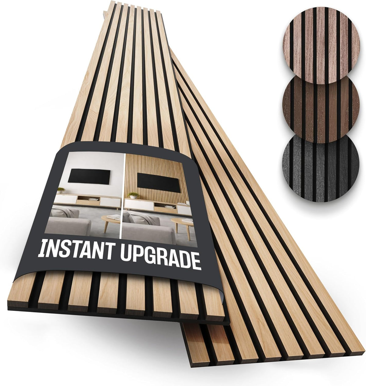 2-Pack Wood Panels for Wall