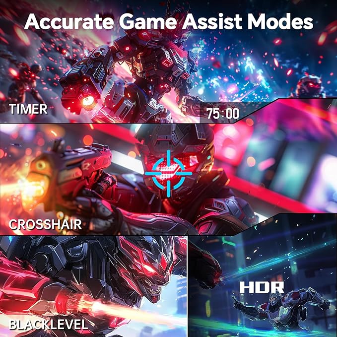 KTC 24.5 inch 400Hz 240Hz Gaming Monitor | Fast IPS 1ms | FHD 1080P Monitor | - Image 6