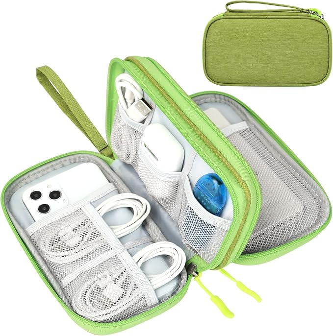 FYY Travel Cable Organizer Pouch Electronic Accessories Carry Case Portable by FYY
