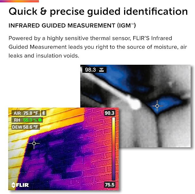 FLIR MR160 - Thermal Imaging Moisture Meter - - Image 5