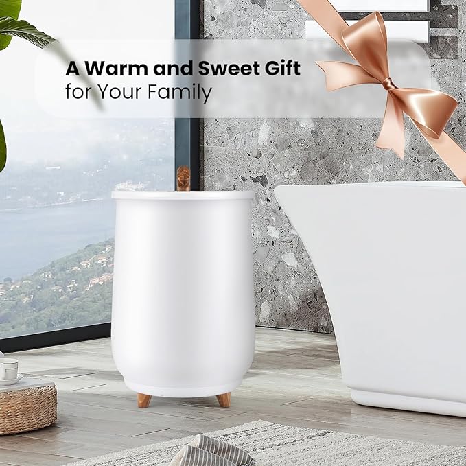 Tangkula Towel Warmer Bucket, 23L Large Luxury Bucket-Style Towel Warmer - Image 8