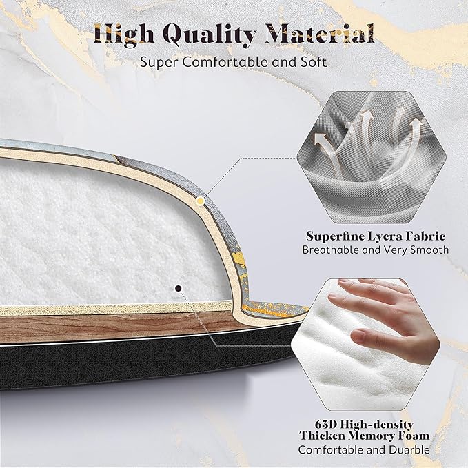 Gimars 17.3'' Extended Keyboard Wrist Rest Pad - Image 2