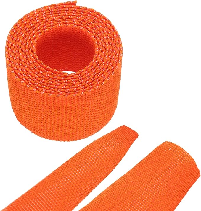 MECCANIXITY Braided Cable Sleeves Heat Shrinkable Fabric Sleeving, 7/8" 3ft by MECCANIXITY