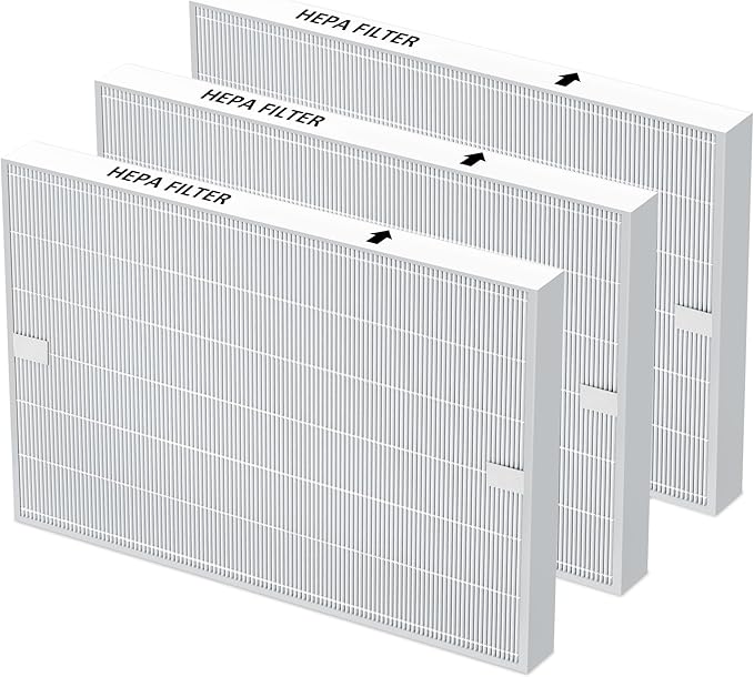 3 Pack AP-1512HH True HEPA Filter Replacement by PETOX