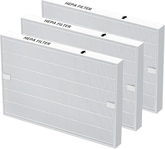 3 Pack AP-1512HH True HEPA Filter Replacement by PETOX