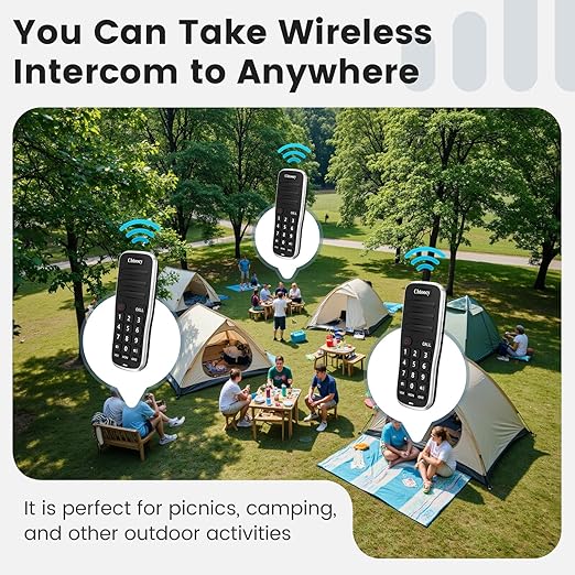 Intercoms Wireless for Home, 1 Mile Long Range for House Business Office - Image 6