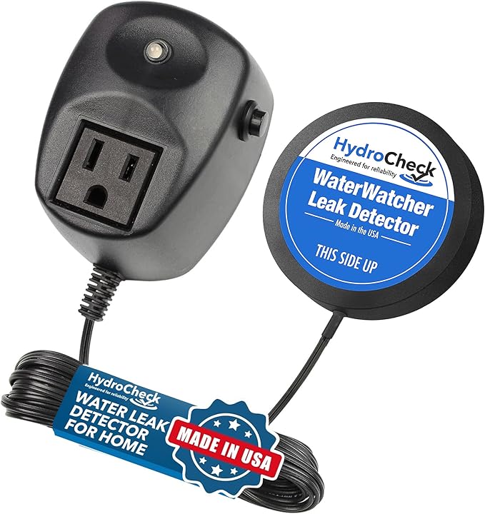 HydroCheck Water Sensor Alarm, Smart Water Leak Detector by HydroCheck
