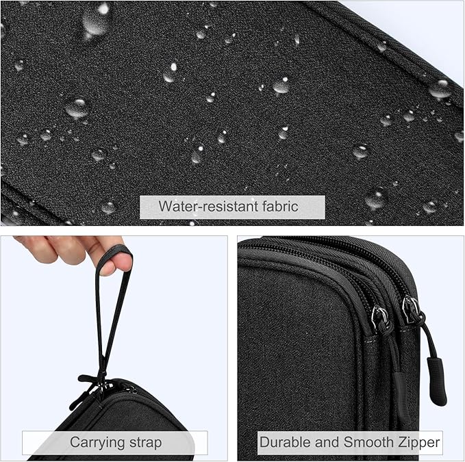FYY Travel Cable Organizer Pouch Electronic Accessories Carry Case Portable - Image 4