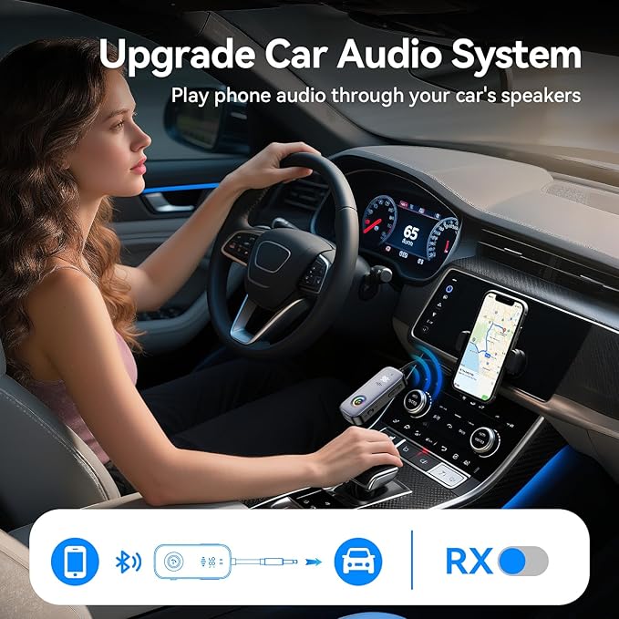 2025 Pro Bluetooth Receiver Transmitter, 2-in-1 Wireless Audio Adapter - Image 6