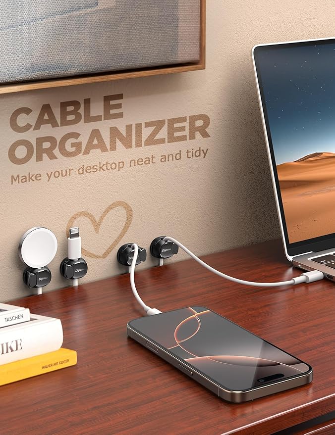 12Pack Cord Organizer Cable Clips - Image 6