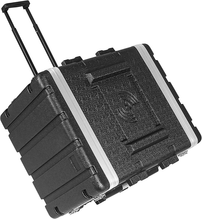 Sound Town Lightweight 8U PA DJ Rack/Road Case - Image 3