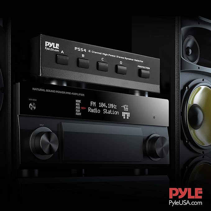 Pyle 4-Zone Speaker Selector Switch - Image 7