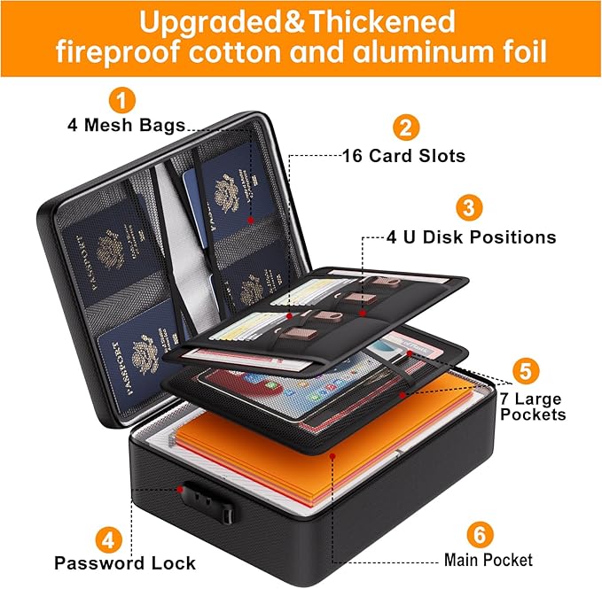 DocSafe 5200°F Document Organizer - Image 9