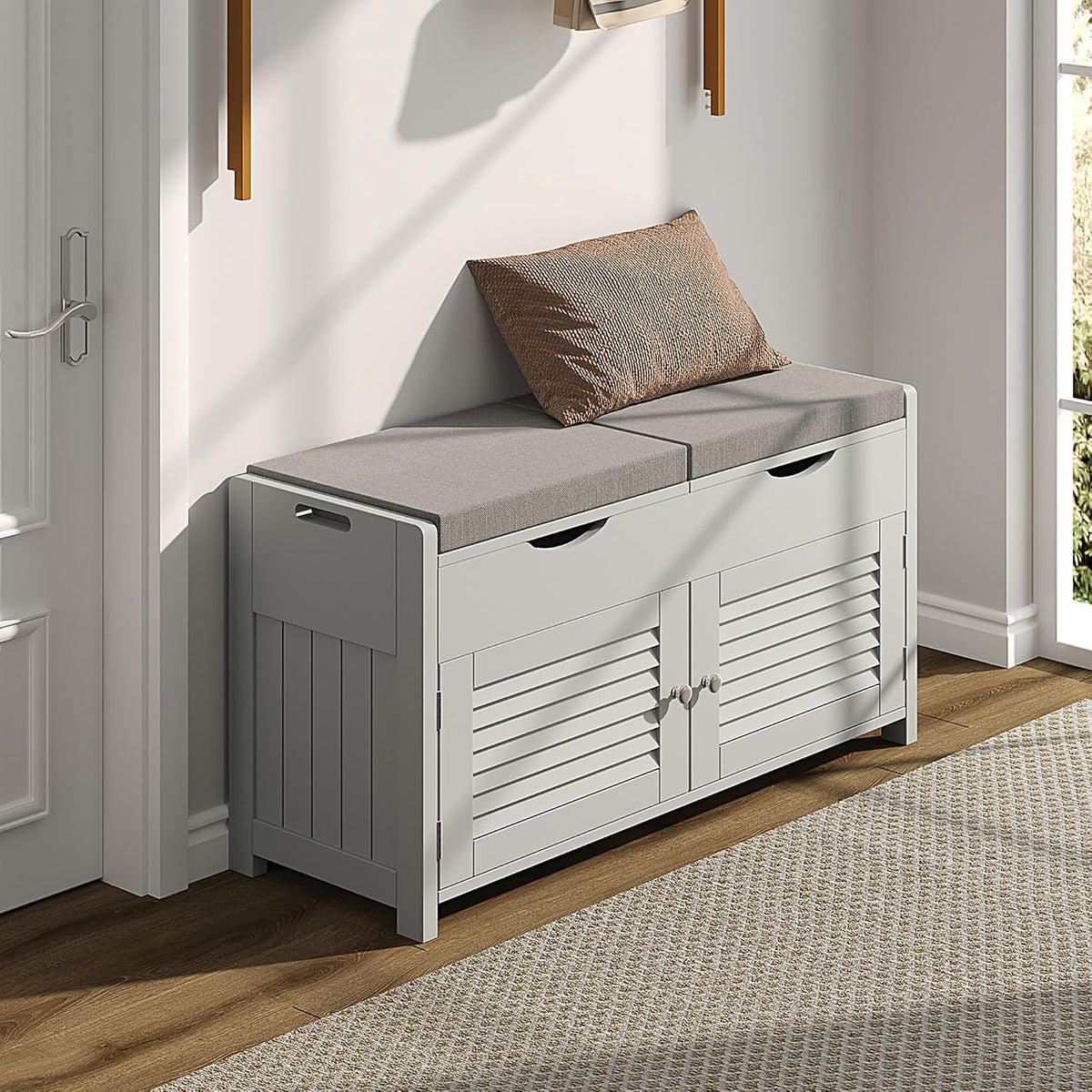choochoo shoe storage bench with lift top storage, main product view