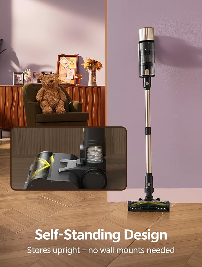 Ultenic Cordless Vacuum Cleaner, 600W 60KPA 65min Runtime, Stick Vacuum - Image 12