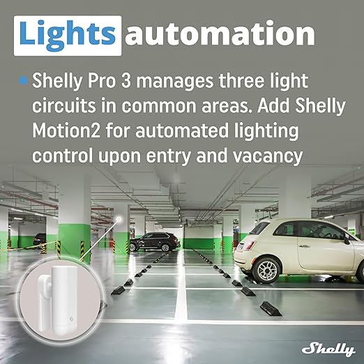 Shelly Pro 3 | Wi-Fi & LAN, 3-Channel Smart Relay | Home & Facility Automation - Image 4