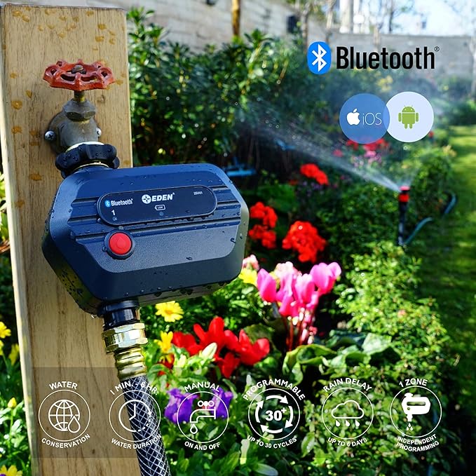 Eden 25441 1-Zone Bluetooth Water Timer - Image 2