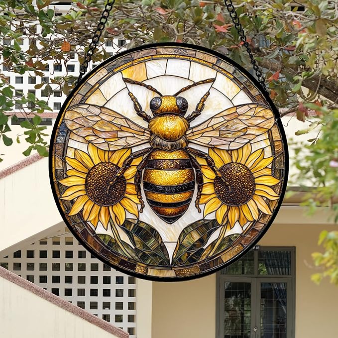 DASTOLL Stained Glass Window Hanging - Image 3