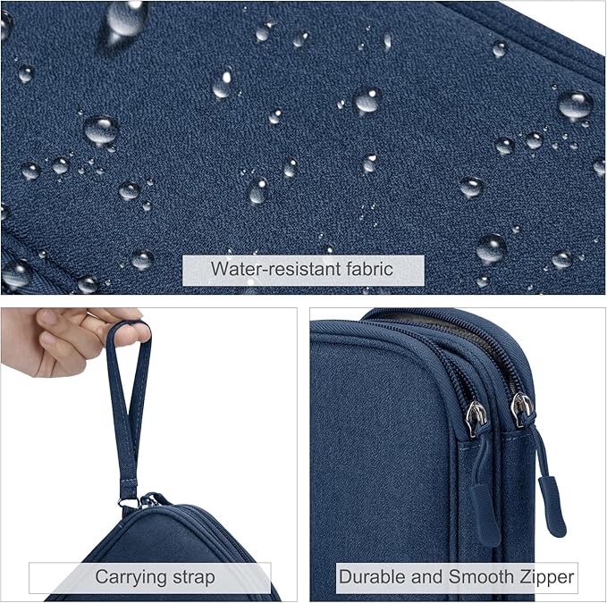 FYY Electronic Organizer, Travel Cable Organizer Bag Pouch Electronic - Image 4