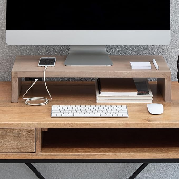 Anji Mountain Wooden Monitor Stand by AnjiMountain