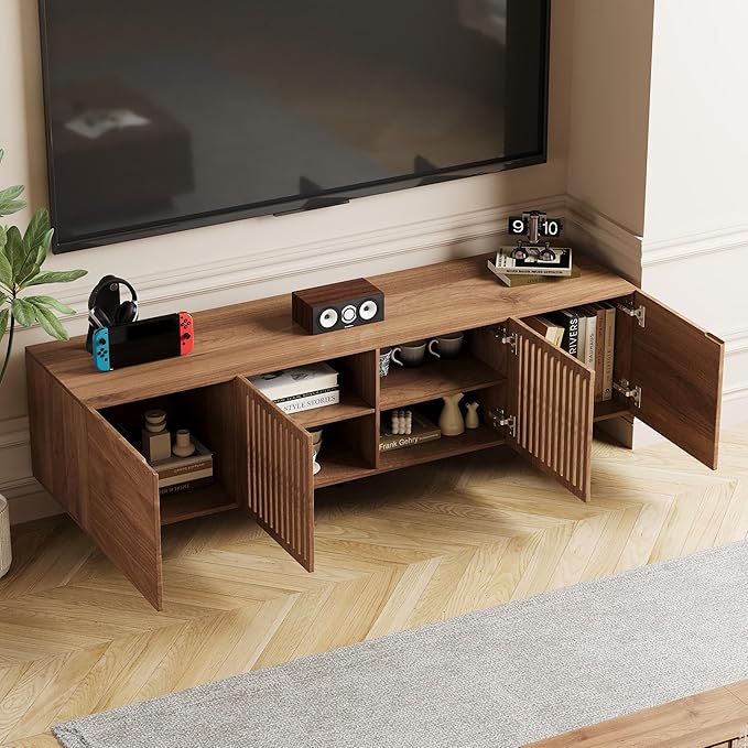 NessCarsti Mid Century Modern TV Stand - Image 6