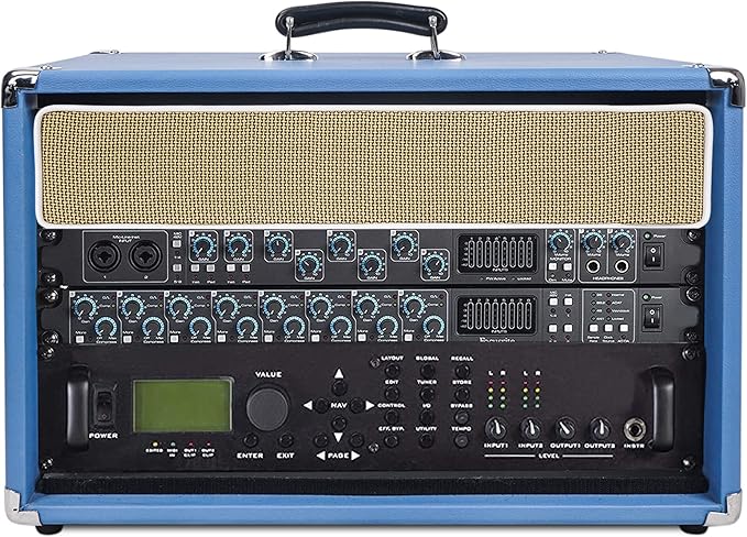 Sound Town Vintage 6U Amp Rack Case, 12.5" Depth - Image 6