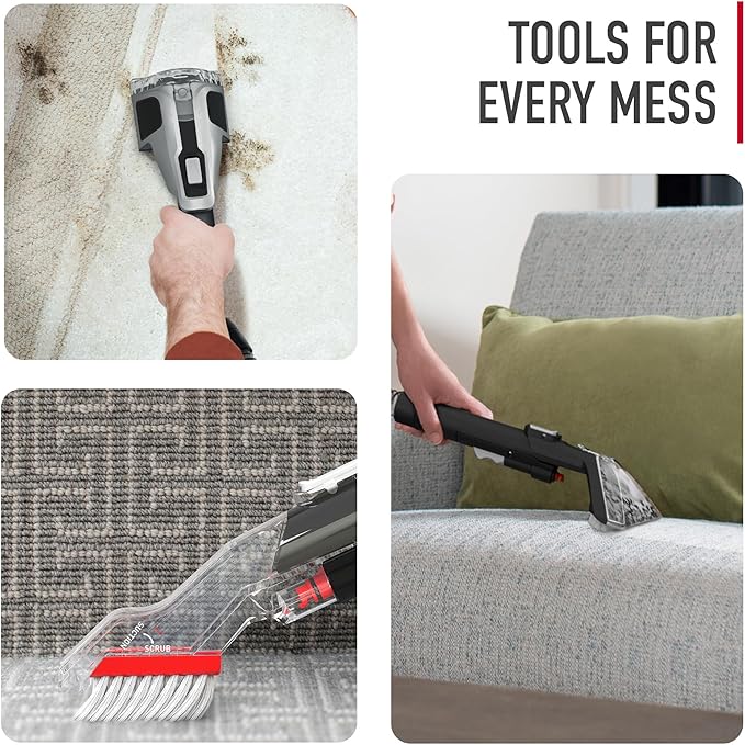 Hoover CleanSlate XL Deep Cleaning Carpet + Upholstery Spot Cleaner Machine - Image 8