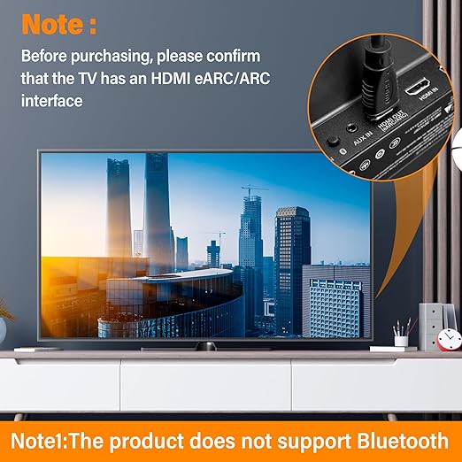 Wilxisum HDMI Earc/Arc Audio Extractor/Adapter, HDMI Earc/Arc to RCA R/L - Image 2