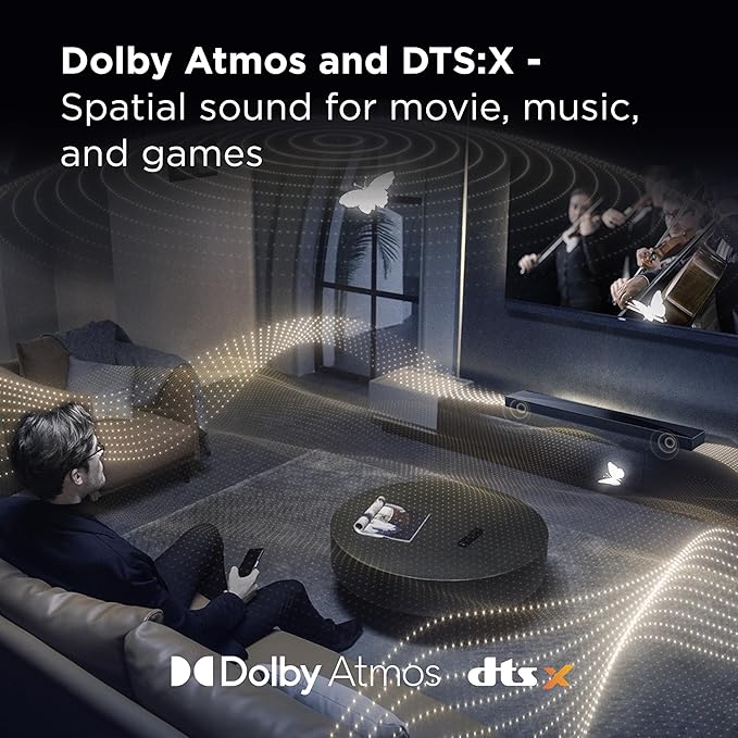 TCL Q65H 5.1 Sound Bar with Wireless Subwoofer - Image 5