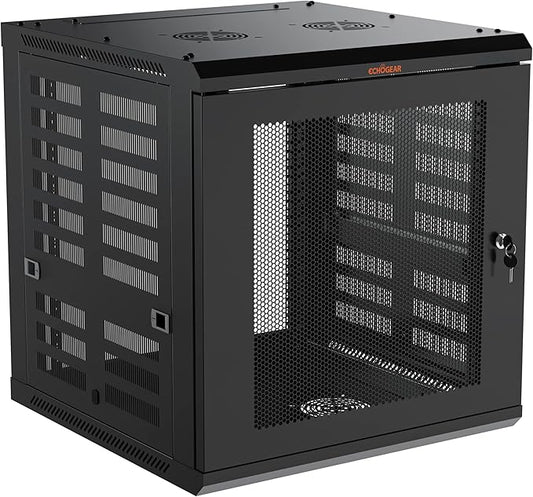ECHOGEAR 12U Network Rack by ECHOGEAR