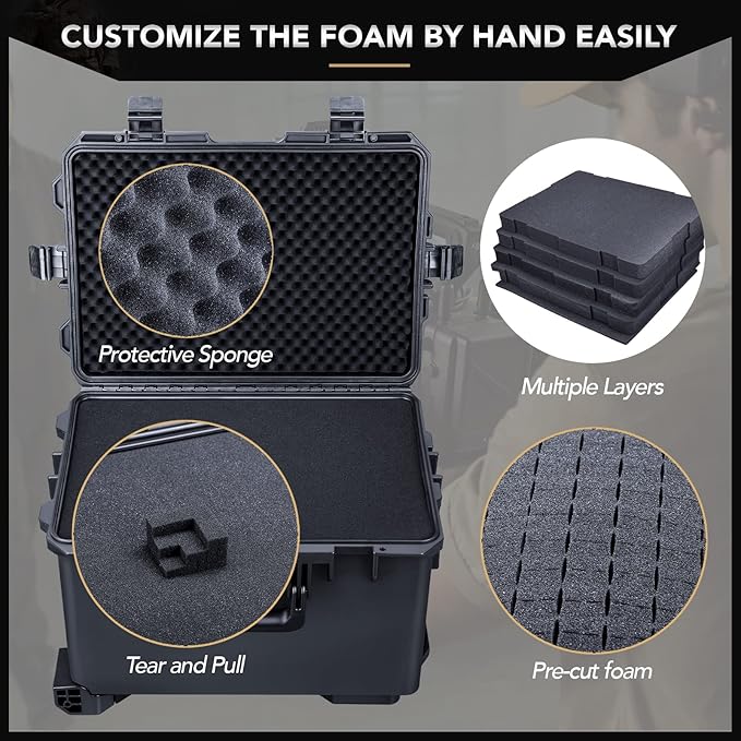 Lykus HC-5230 Large Waterproof Hard Case - Image 2