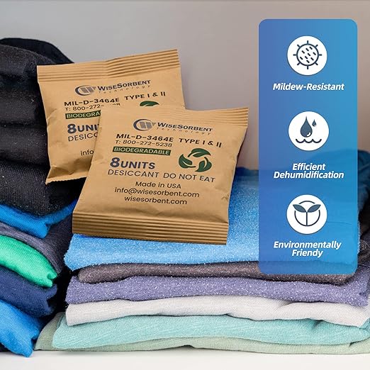 Wisesorb Kraft Clay Desiccants Packs - Image 6
